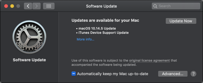 Why Isnt My Mac Showing Me Os Software Update